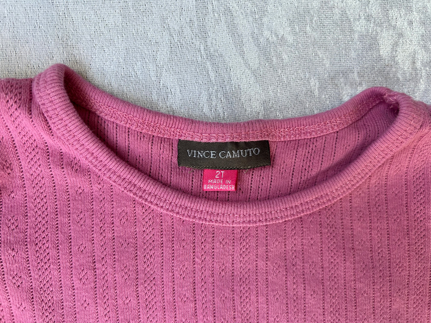Pink Cropped T-shirt | Vince Camuto
