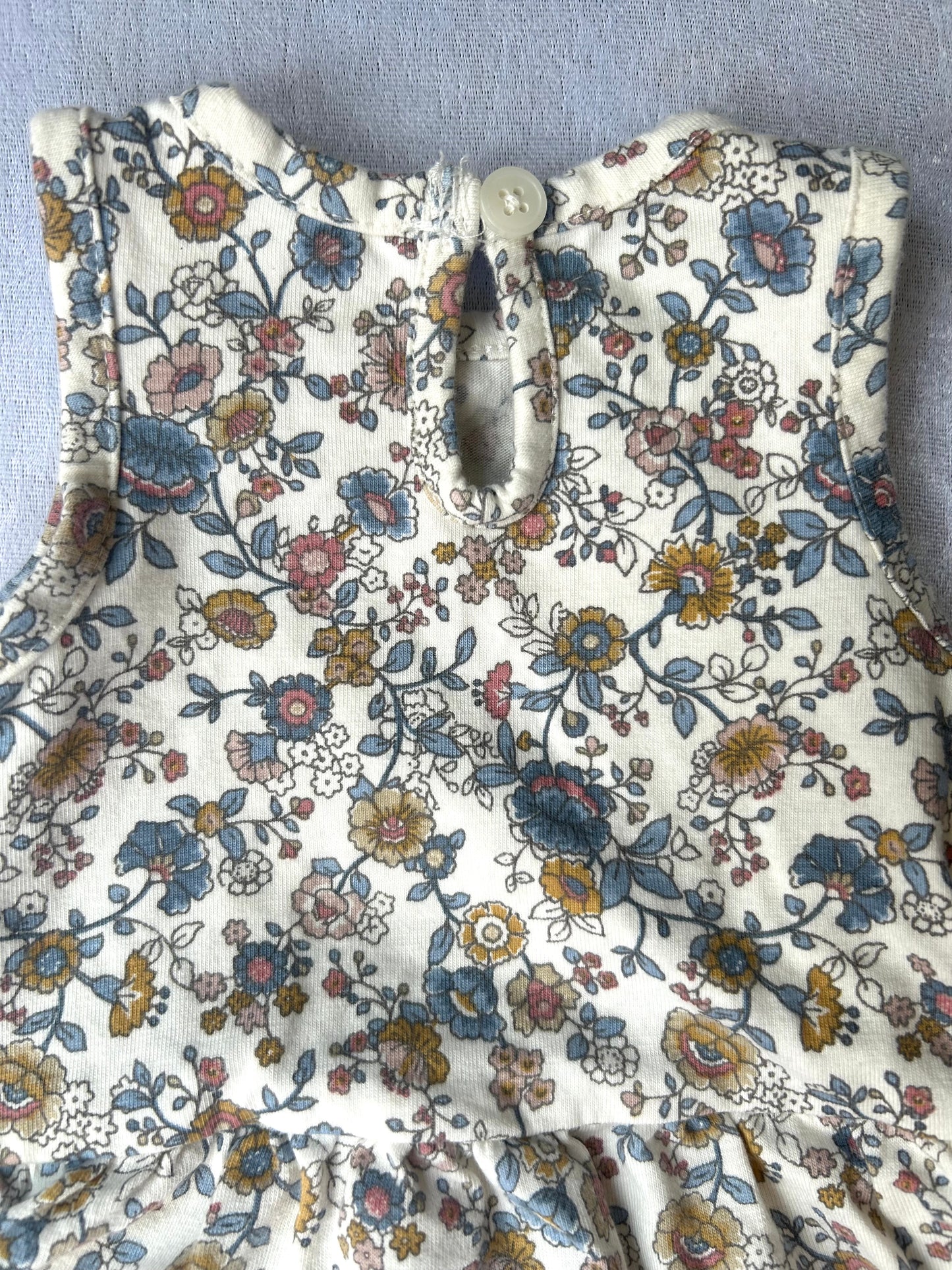 Floral Tank Romper | Little Planet