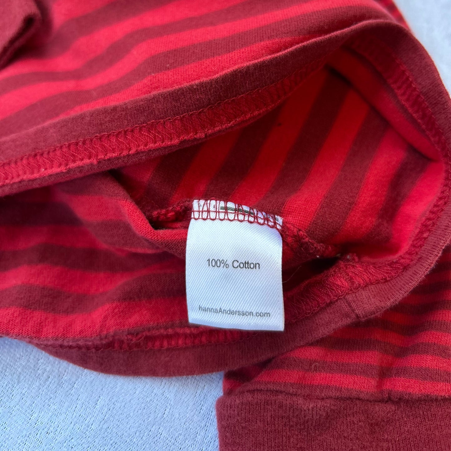 Red Striped Long Sleeve Shirt | Hanna Andersson