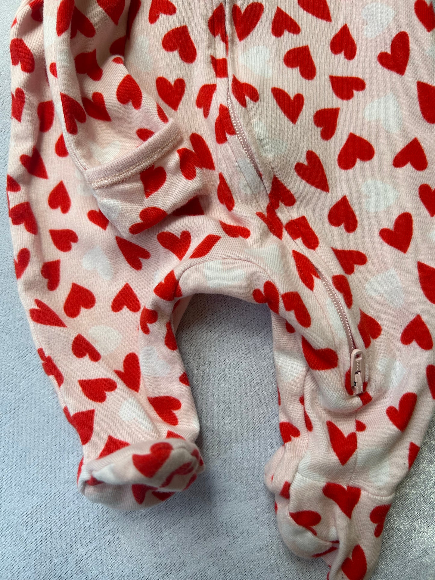 Heart Double Zipper Sleeper | Old Navy