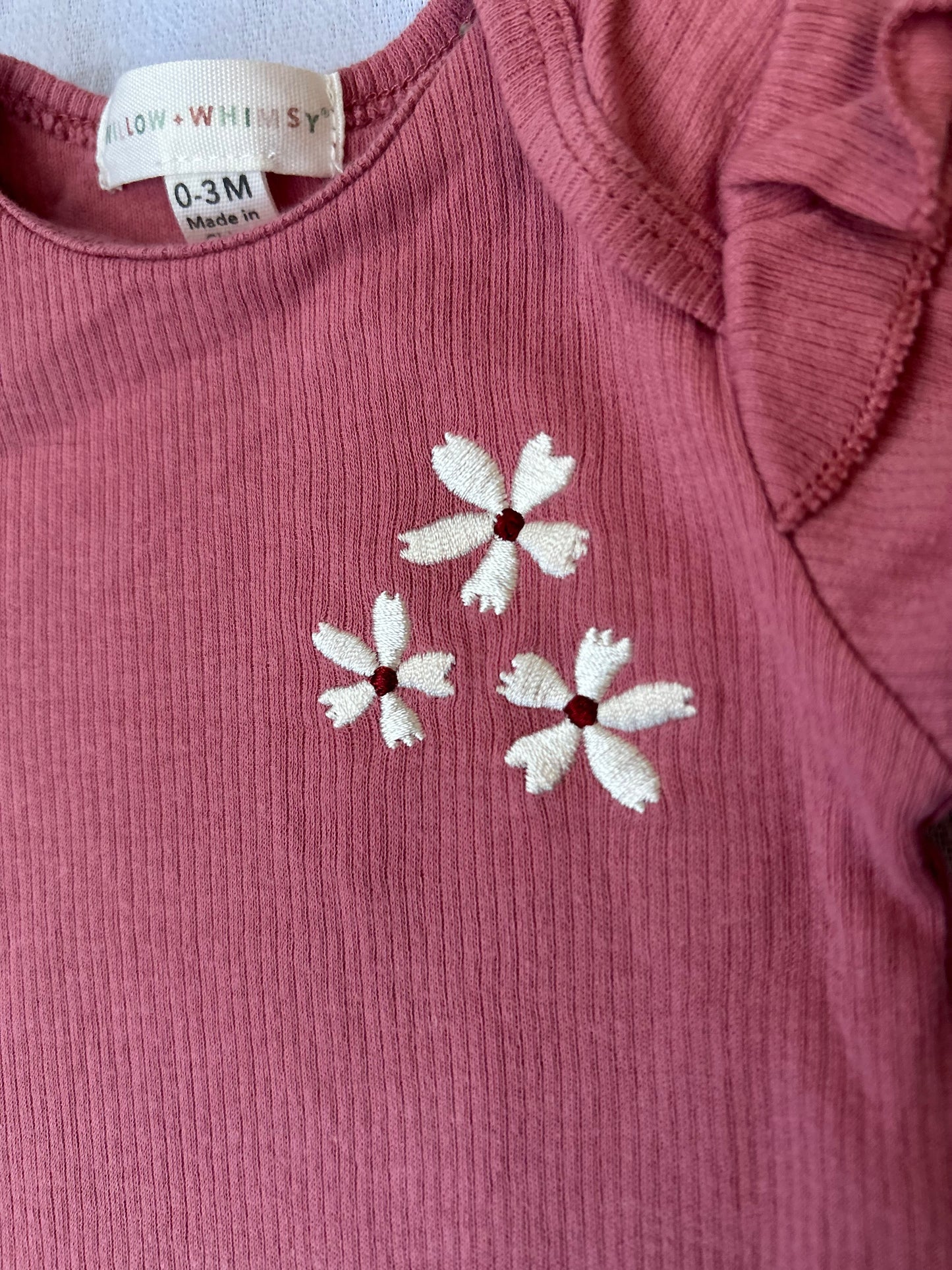 Embroidered Bodysuit | Willow + Whimsy