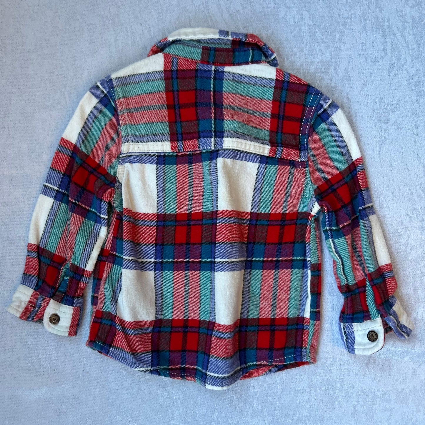 Flannel Button Up Shirt | Osh Kosh