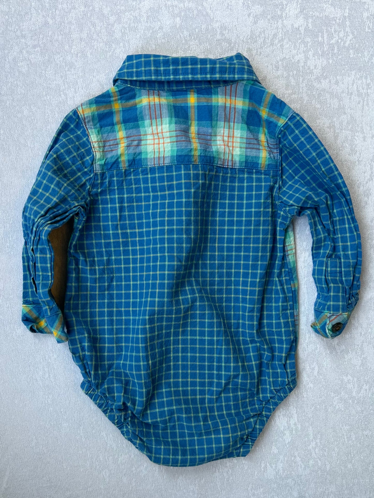 Plaid Collared Button Up