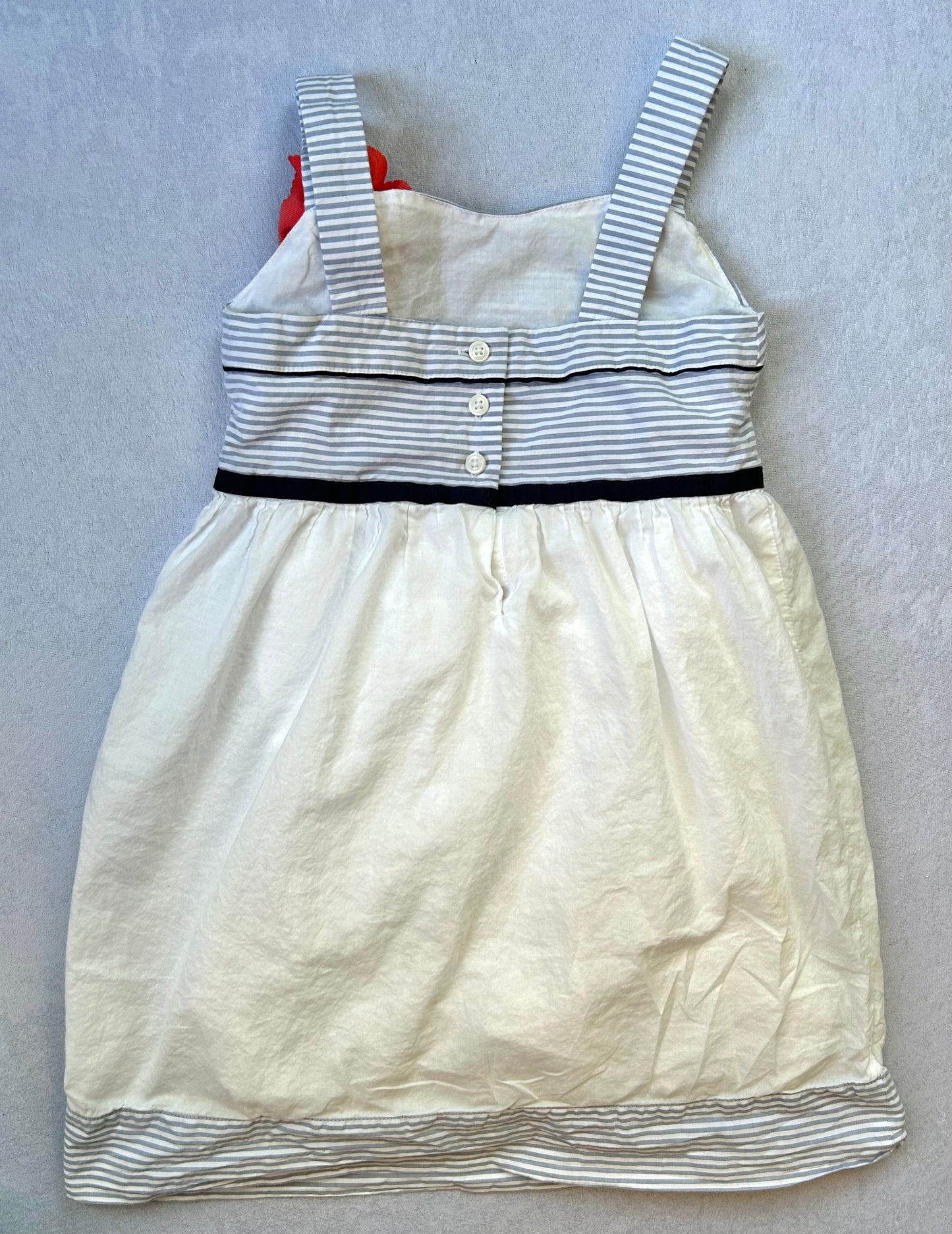 White and Blue Striped Dress | Janie & Jack