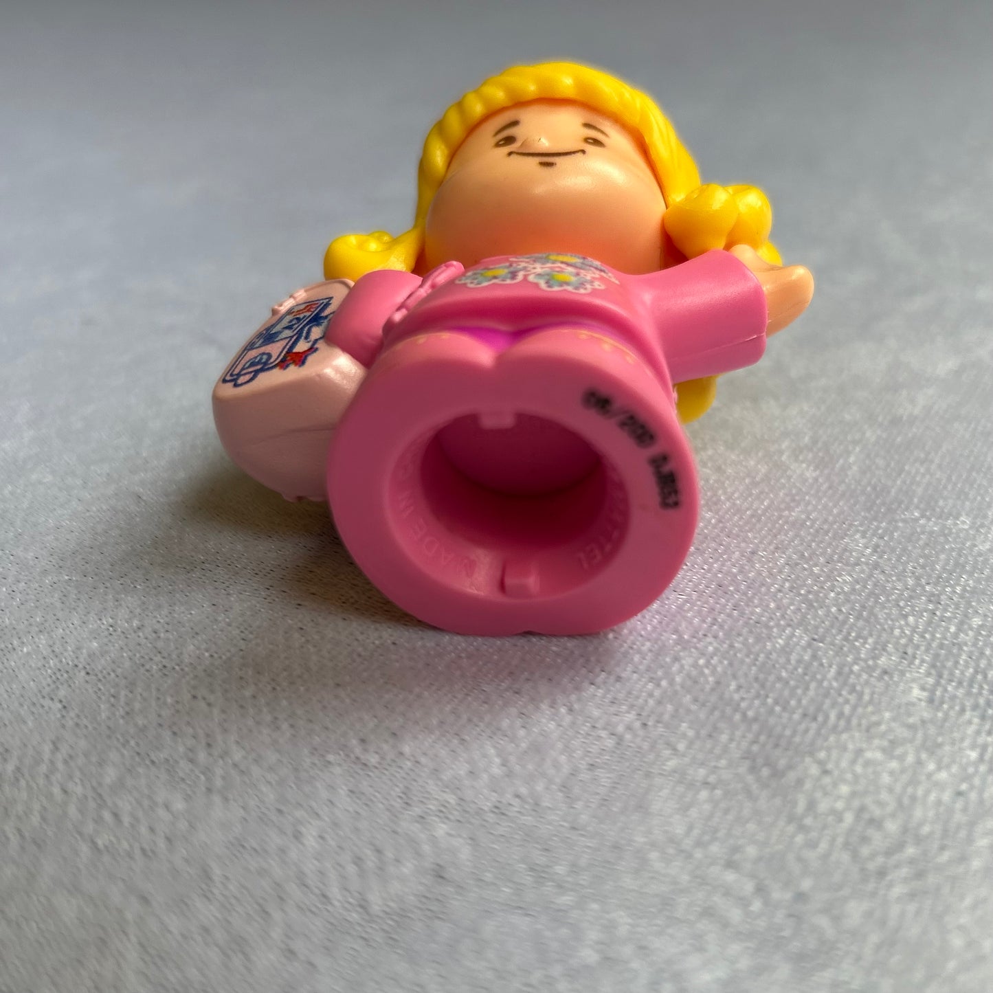 Little People Blonde School Girl