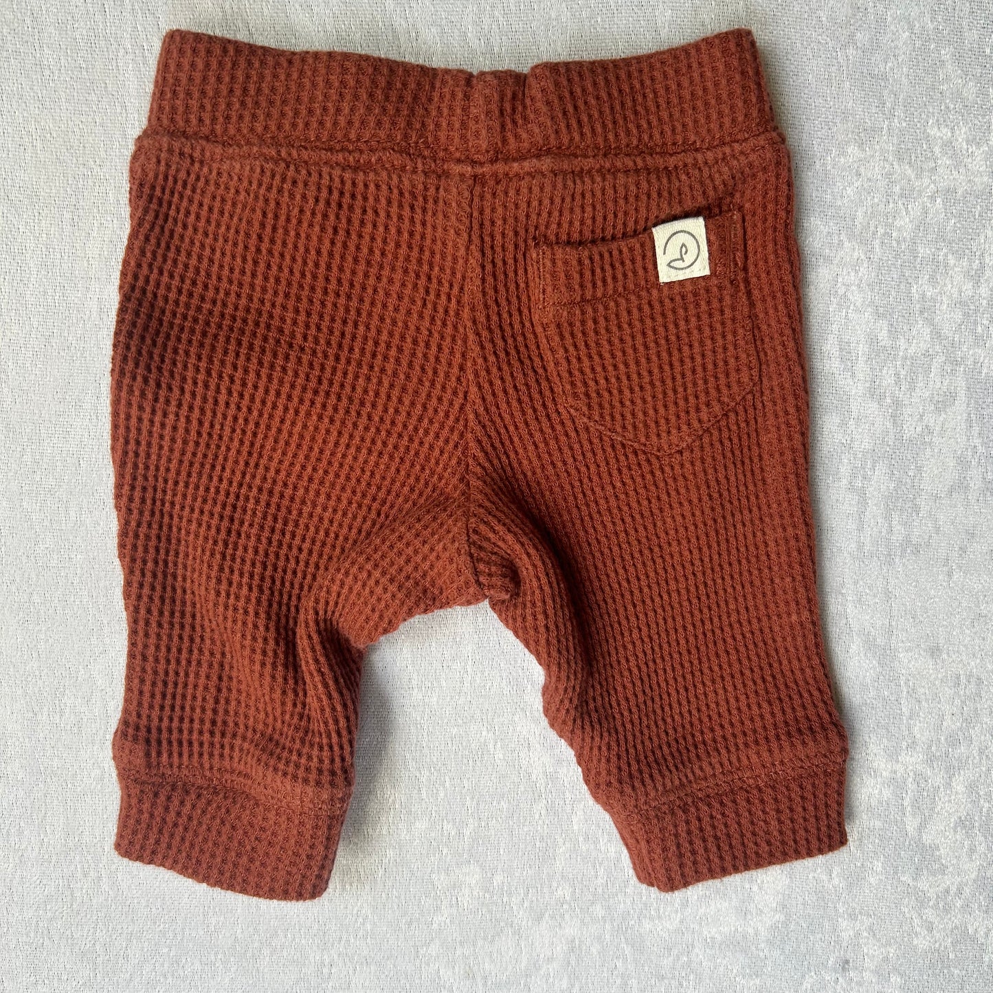 Rust Waffle Pants | Little Planet