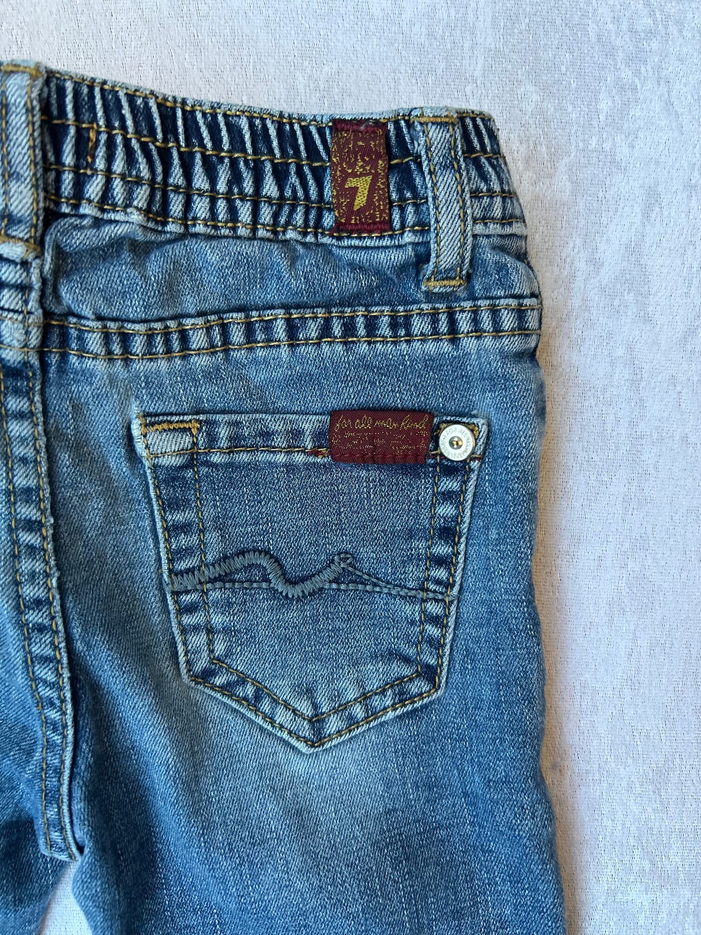 Elastic Waist Jeans