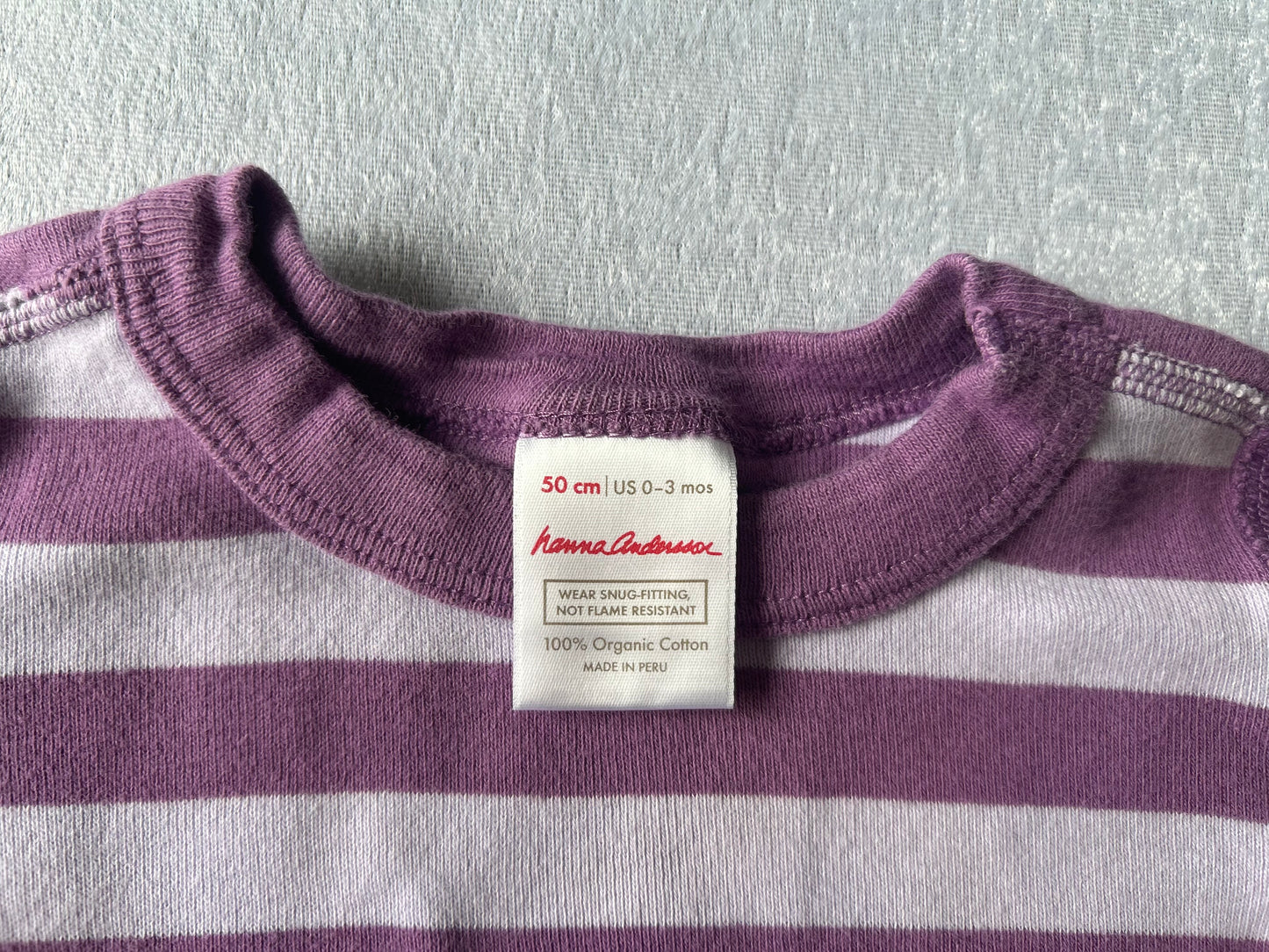 Purple Striped Pamaja Set | Hanna Andersson