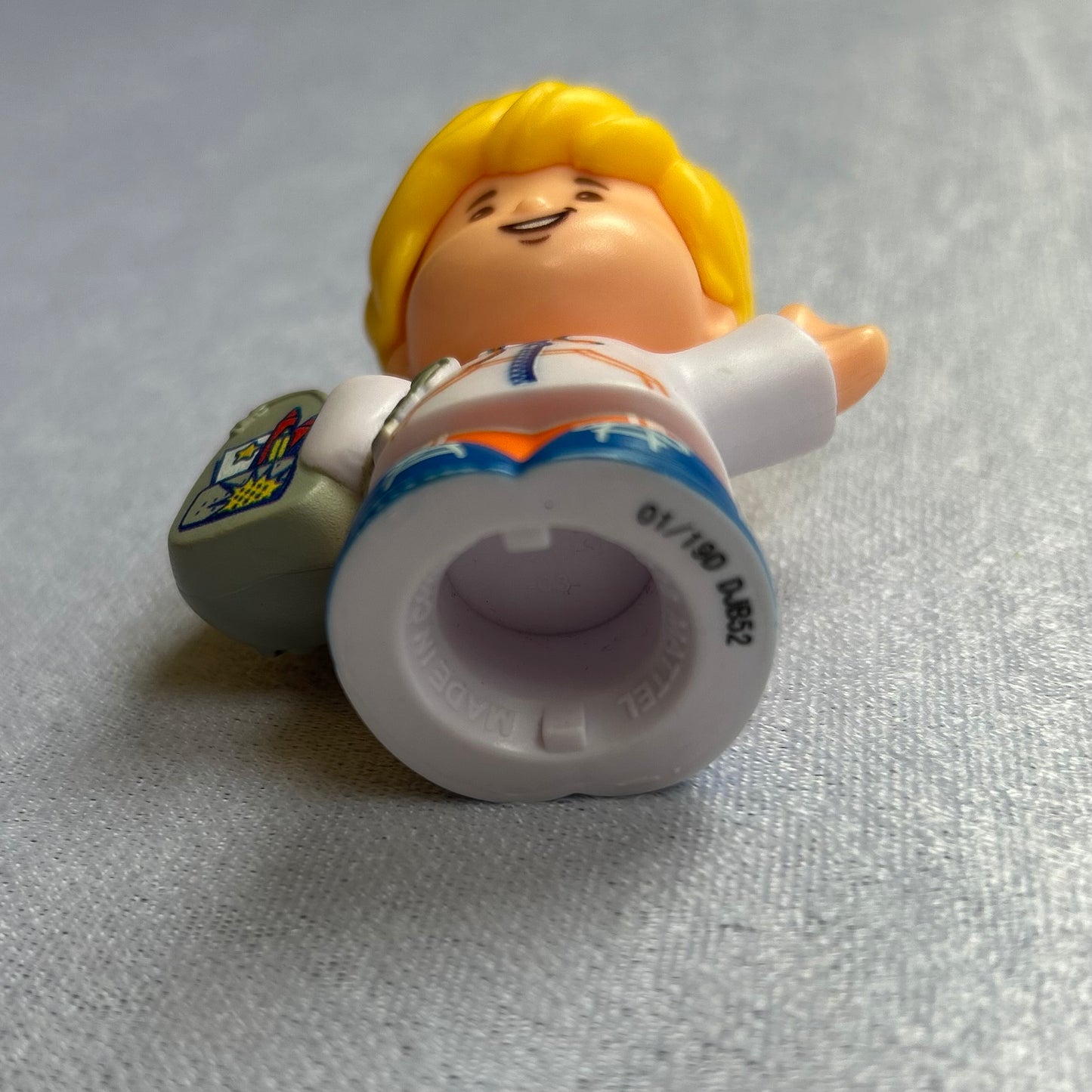 Little People Blonde School Boy