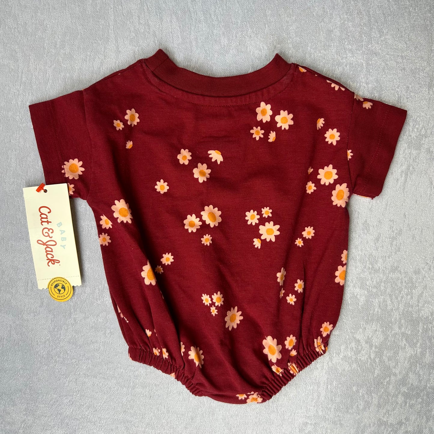 Flower T-Shirt Romper | Cat & Jack