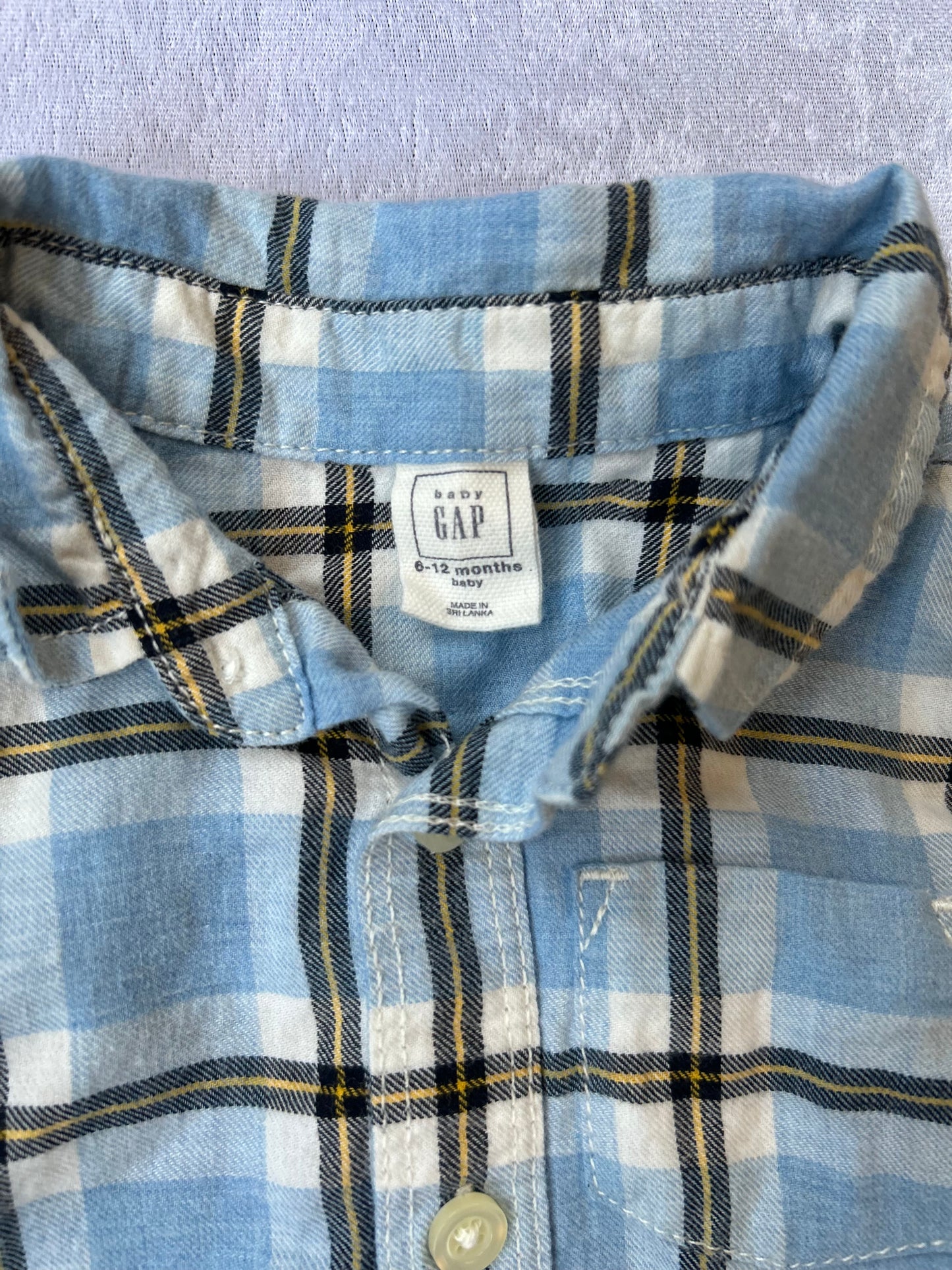Plaid Collared Button Up | Gap