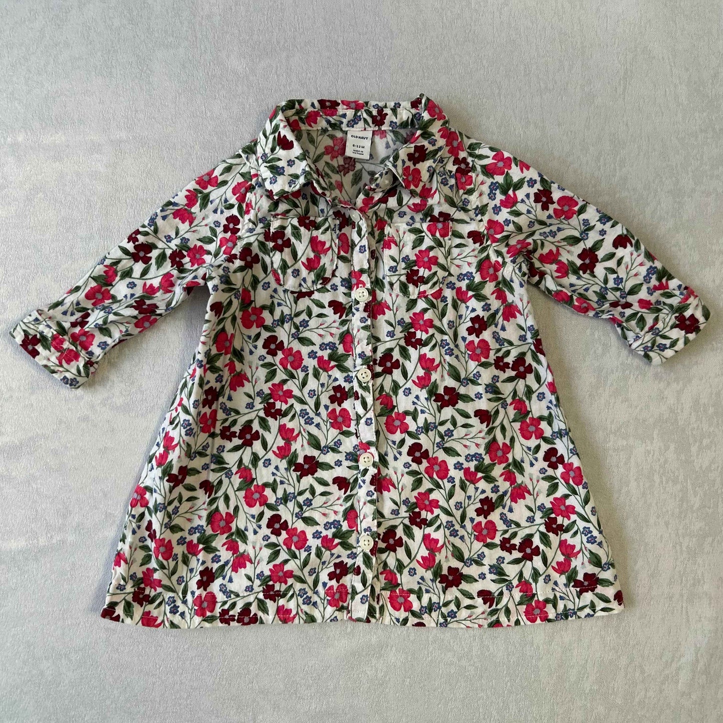 Floral Long Sleeve Dress | Old Navy