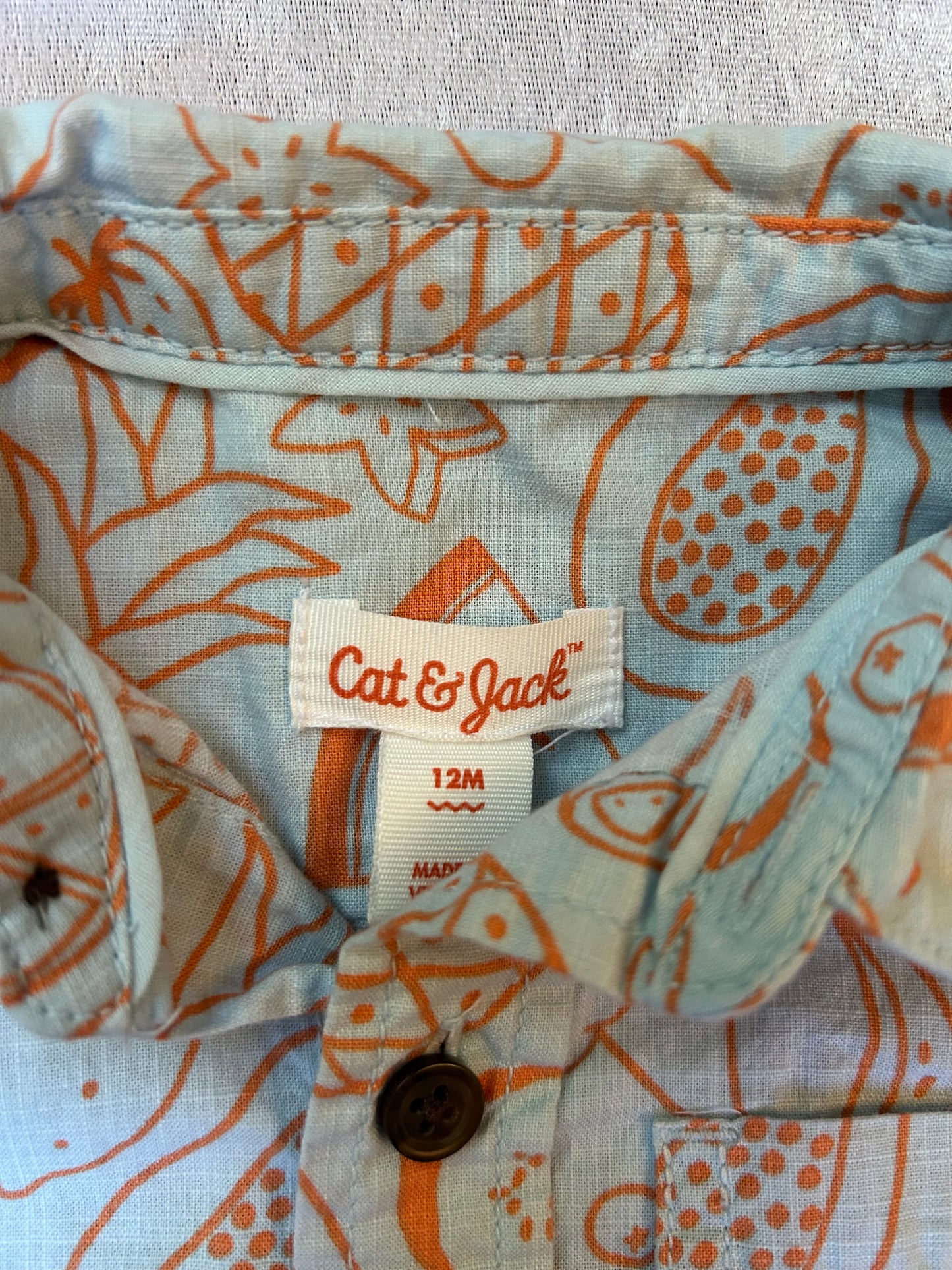 Fruit Button Up Shirt | Cat & Jack