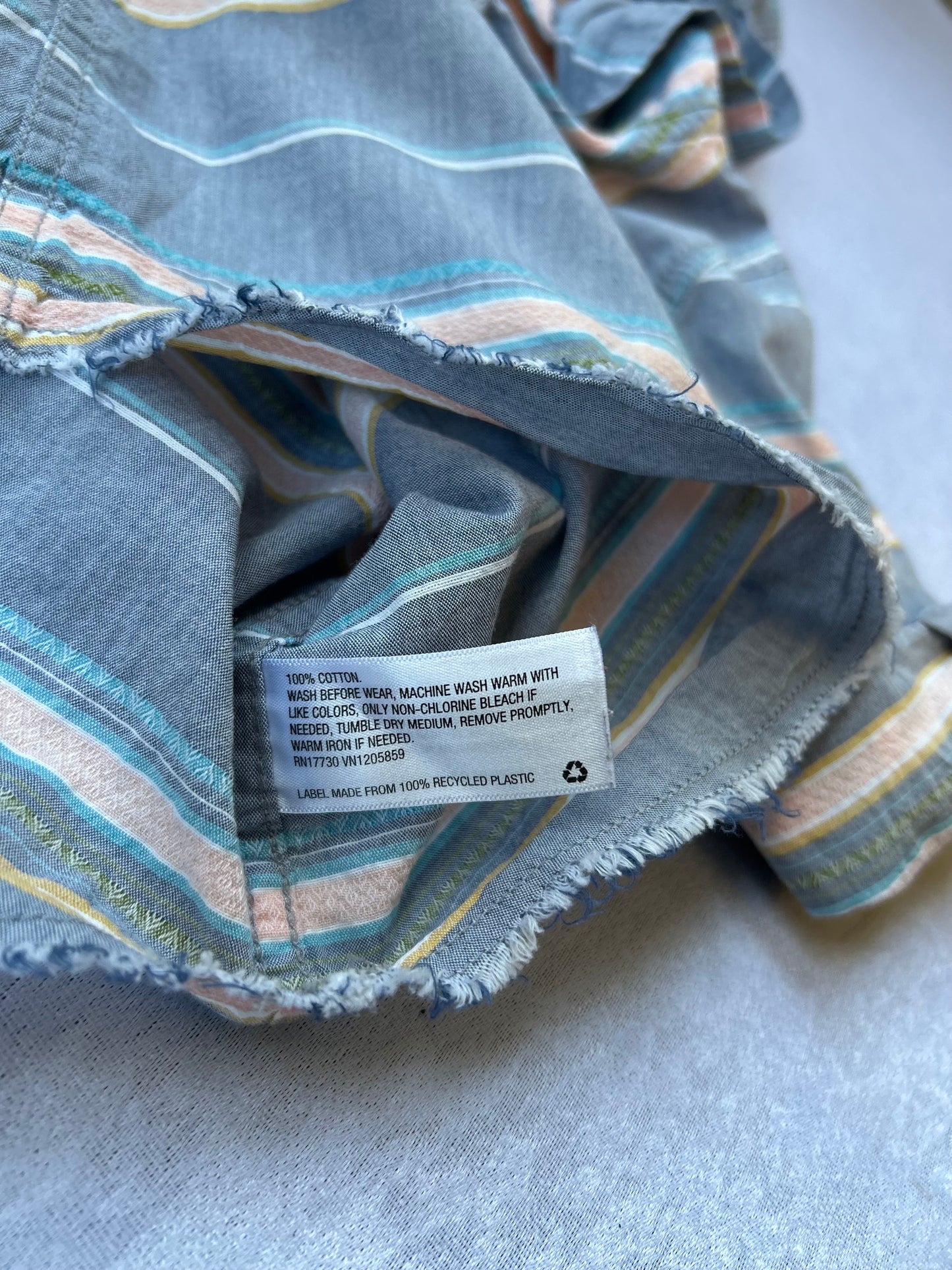 Striped Hooded Shirt