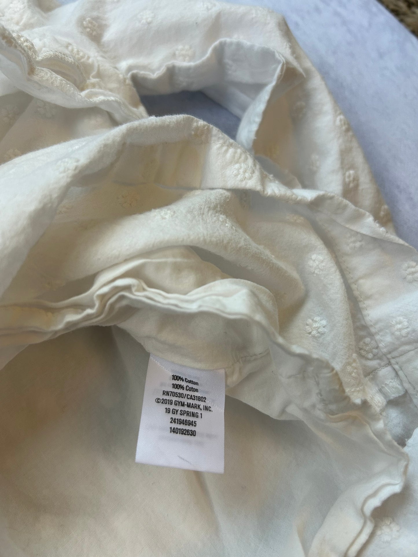 White Long Sleeve Shirt | Gymboree