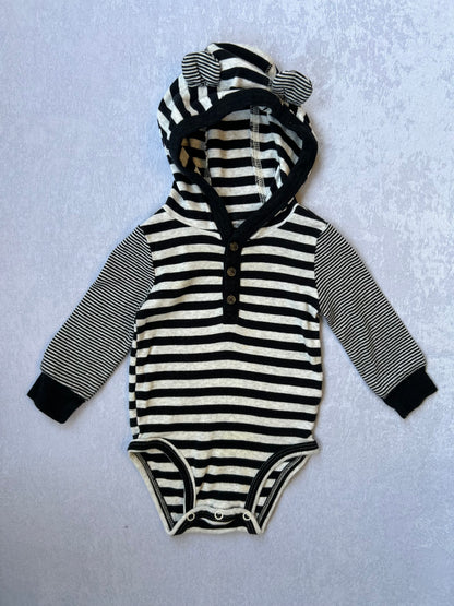 Hooded Striped Bodysuit Shirt | Carter’s