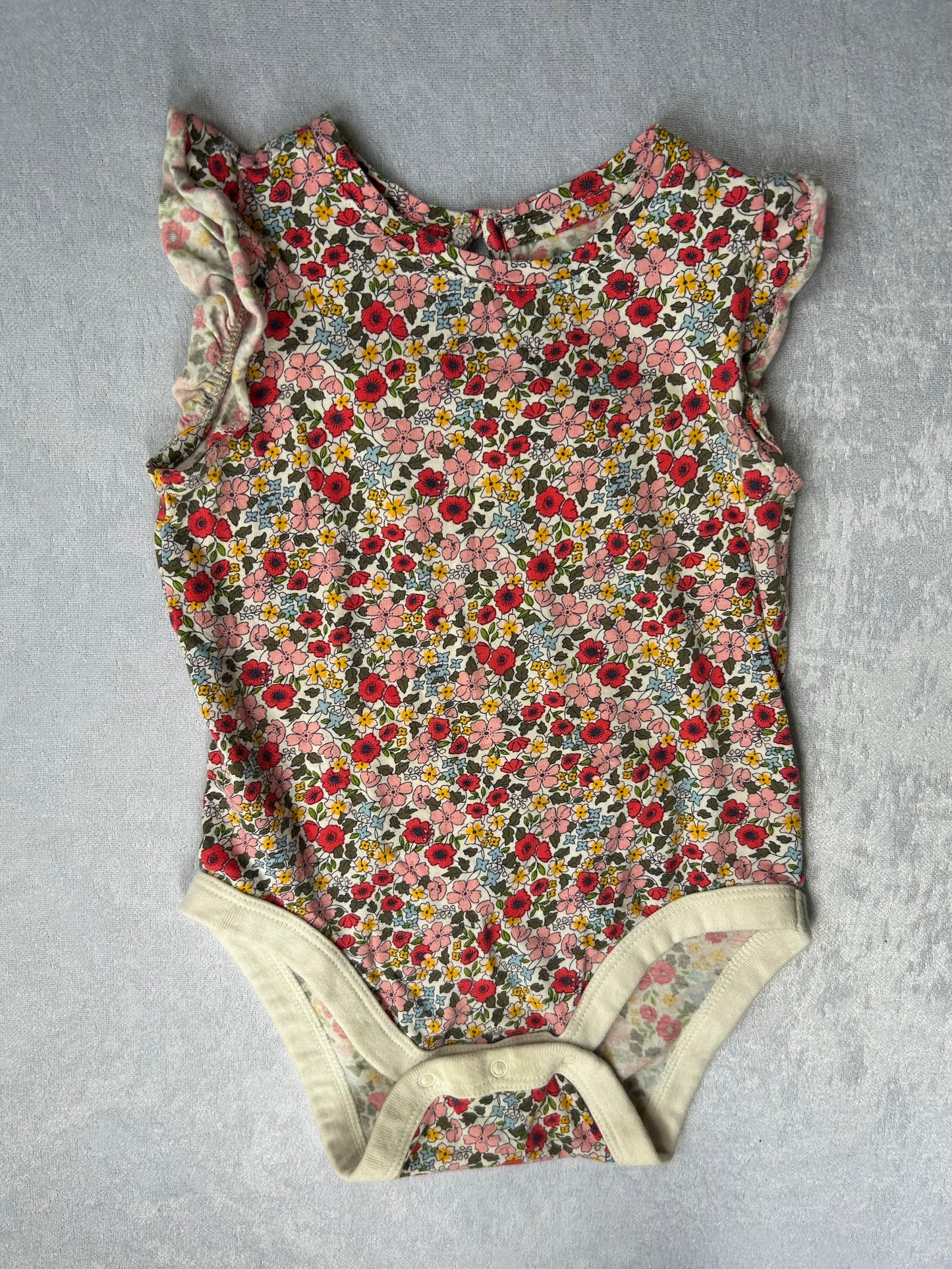 Floral Tank Bodysuit | Gap