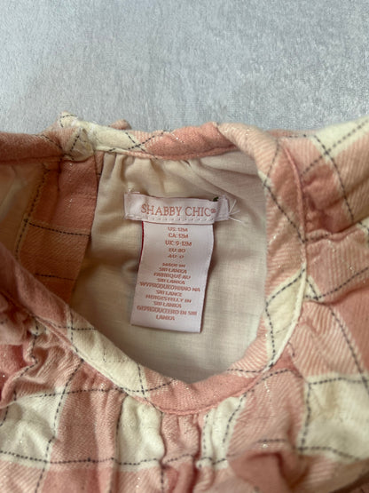 Pink Plaid Dress | Shabby Chic