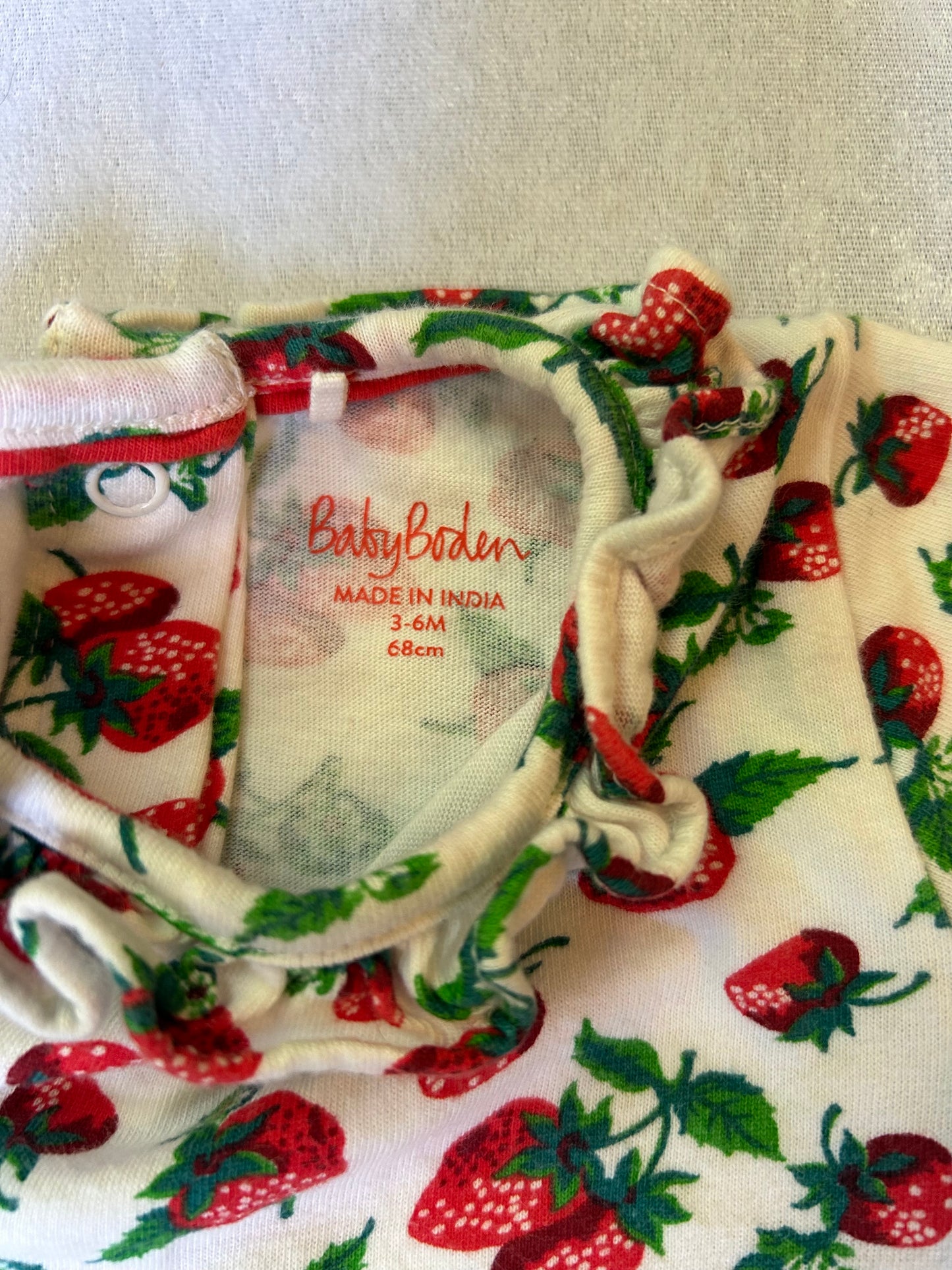 Strawberry Romper | Baby Boden