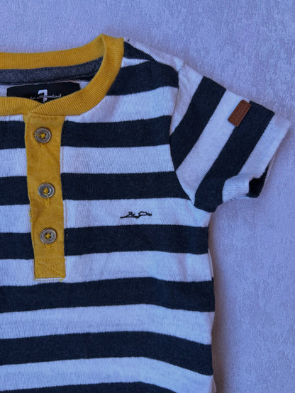Striped Bodysuit | 7 For All Mankind