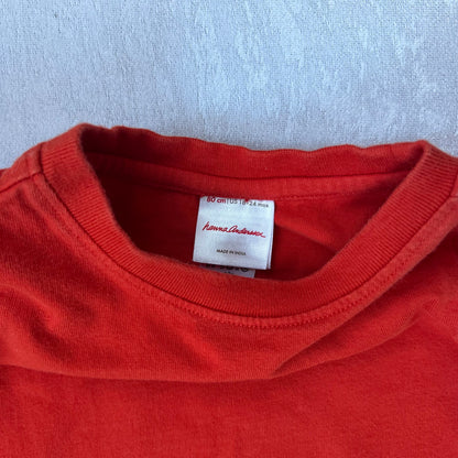 Red Long Sleeve Shirt | Hanna Andersson