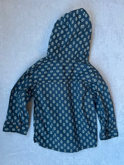 Navy Hooded Shirt | Carter's