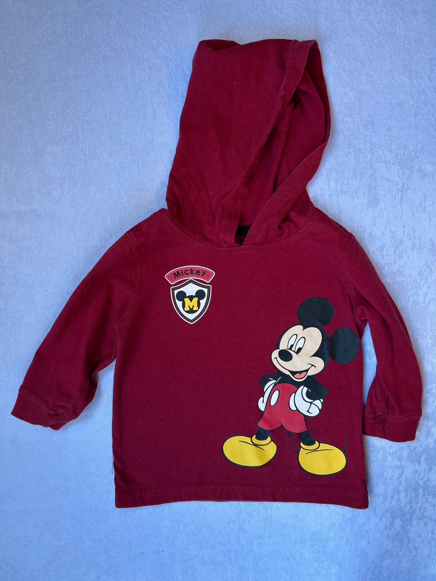 Mickey Hooded Long Sleeve Shirt | Disney