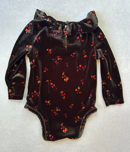 Velvet Bodysuit | Old Navy