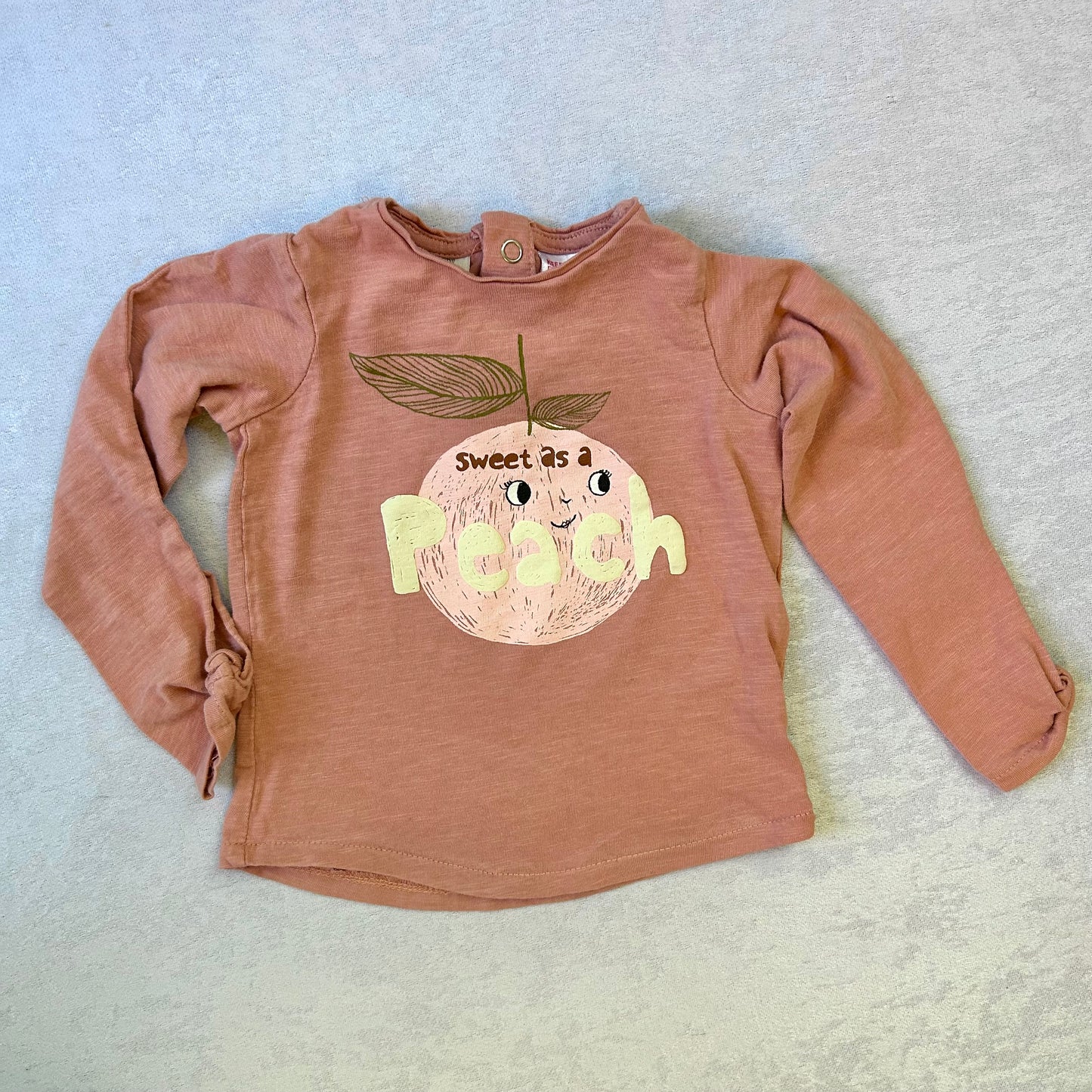 Sweet Peach Shirt | Zara