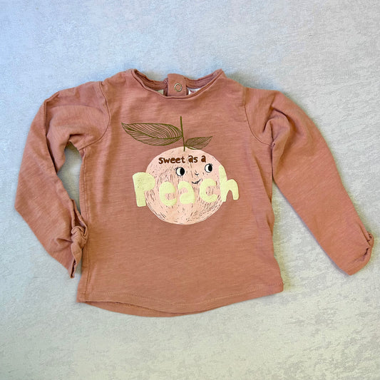 Sweet Peach Shirt | Zara