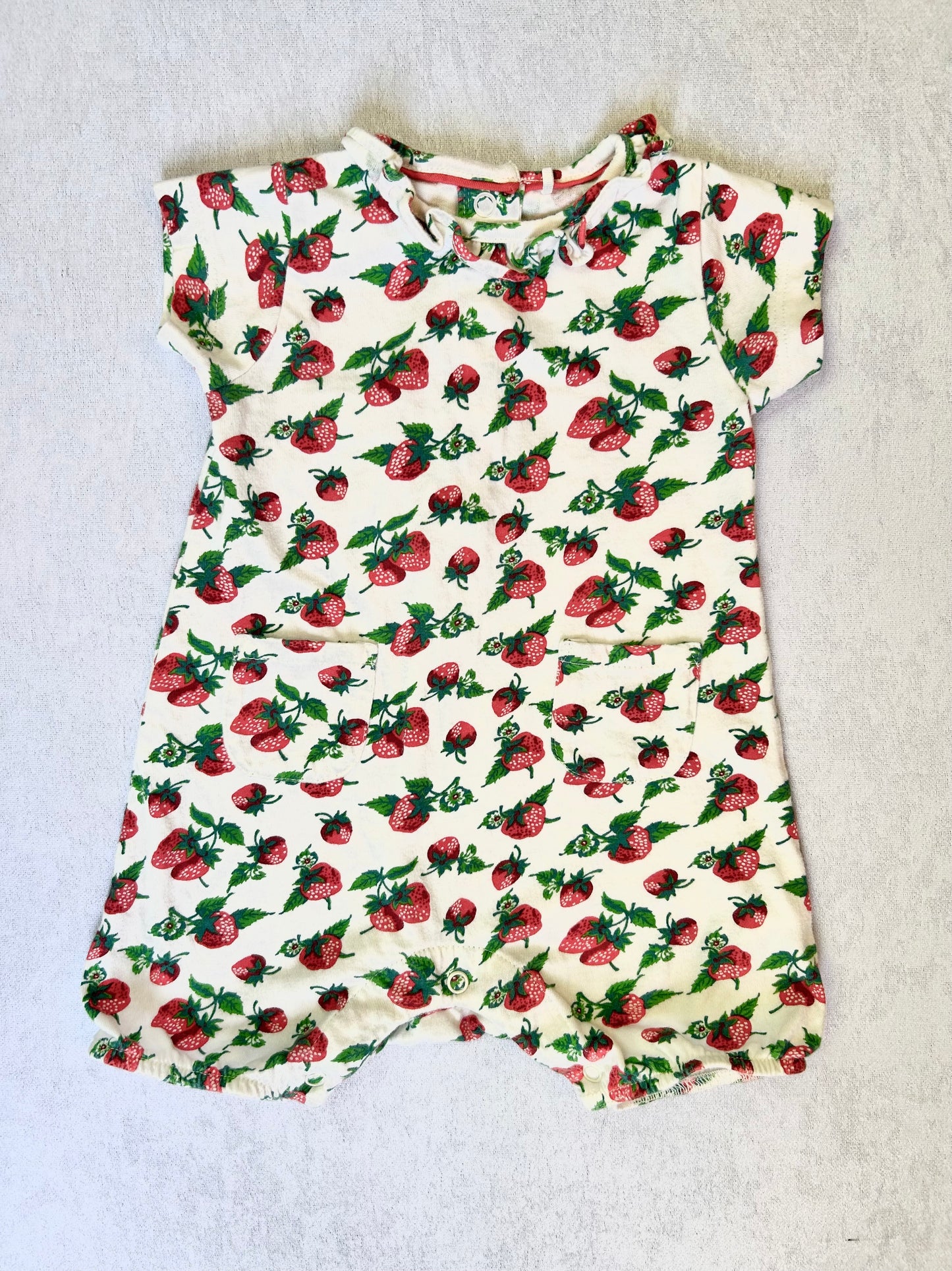 Strawberry Romper | Baby Boden