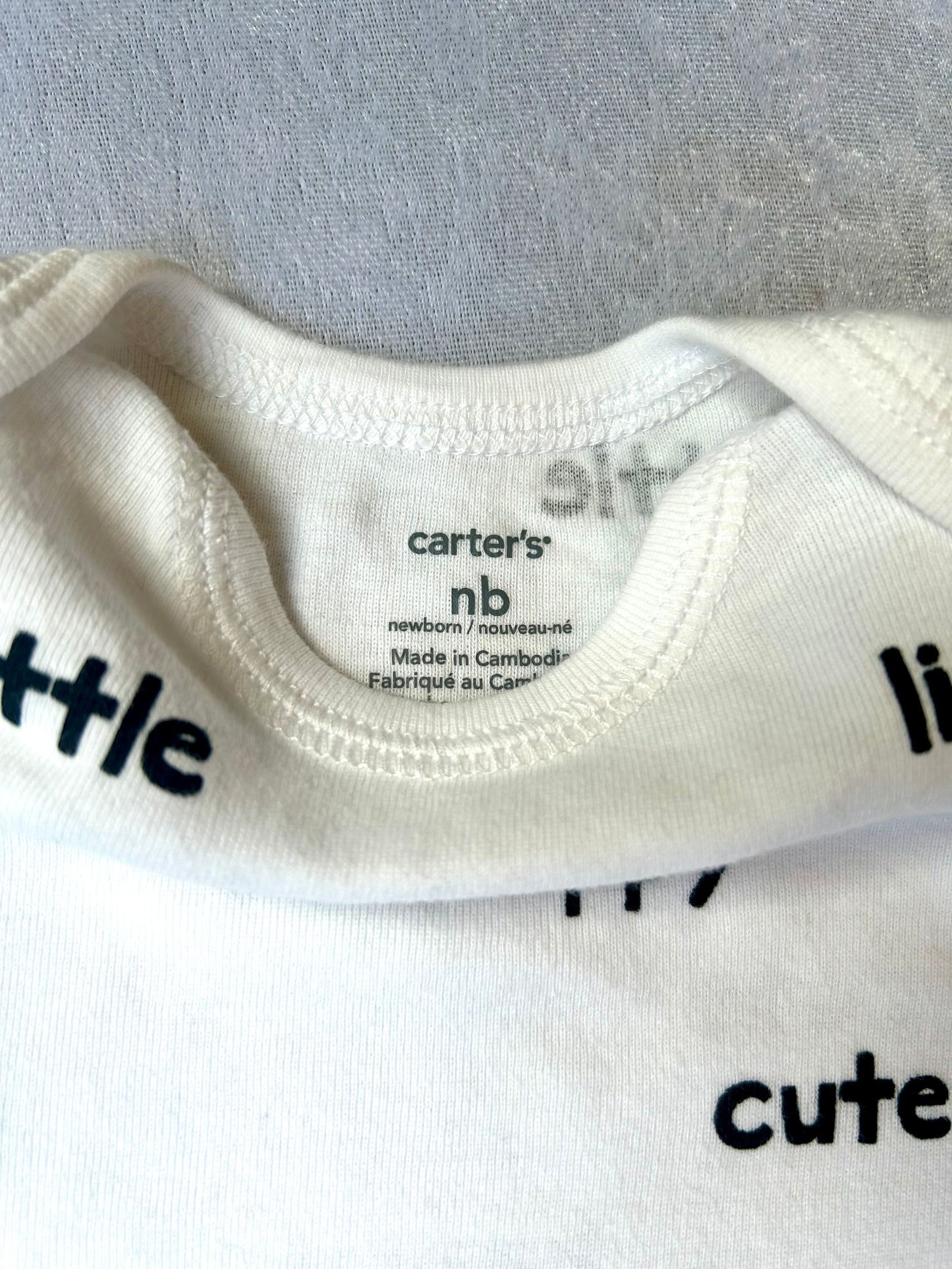 Word Shortie Romper | Carter’s