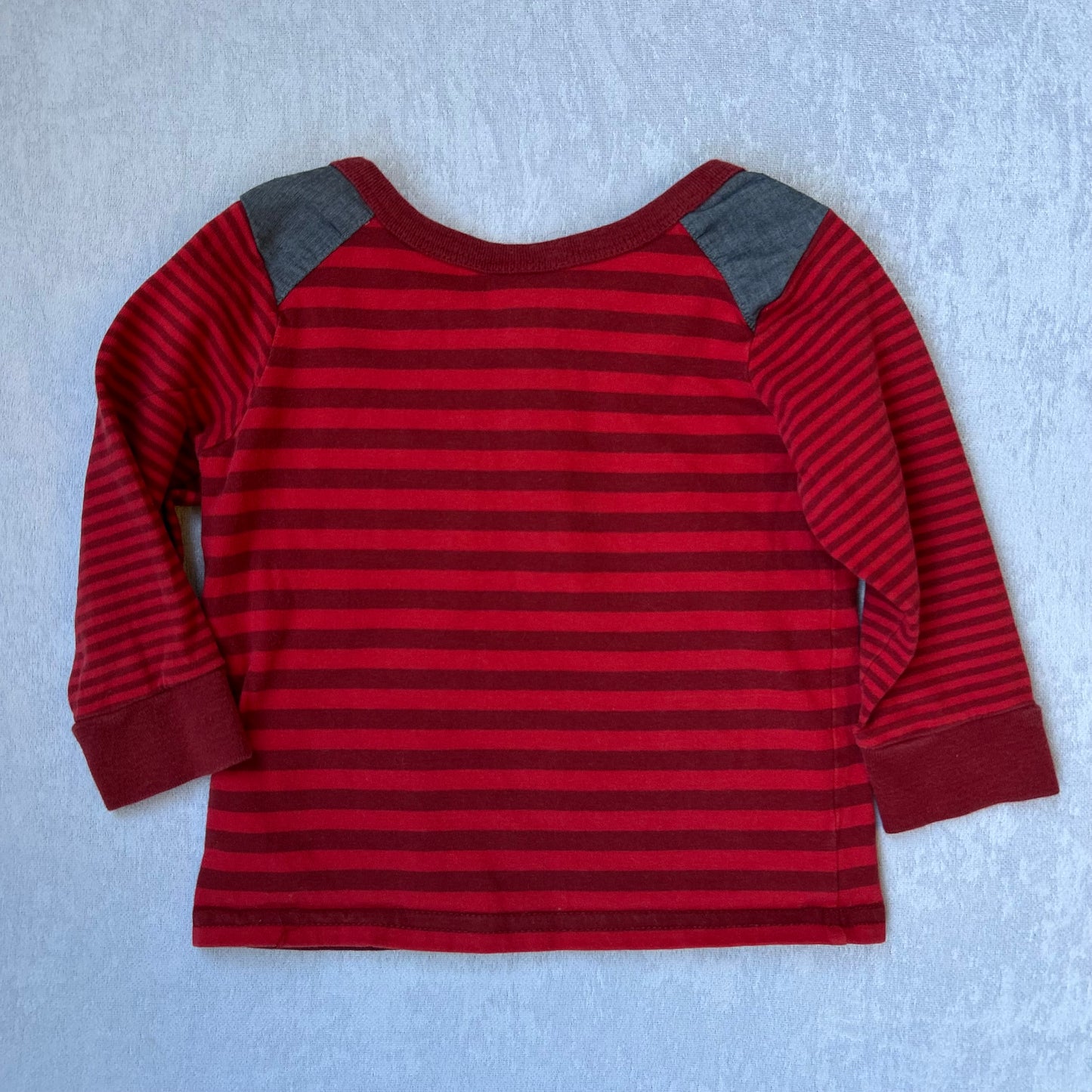 Red Striped Long Sleeve Shirt | Hanna Andersson