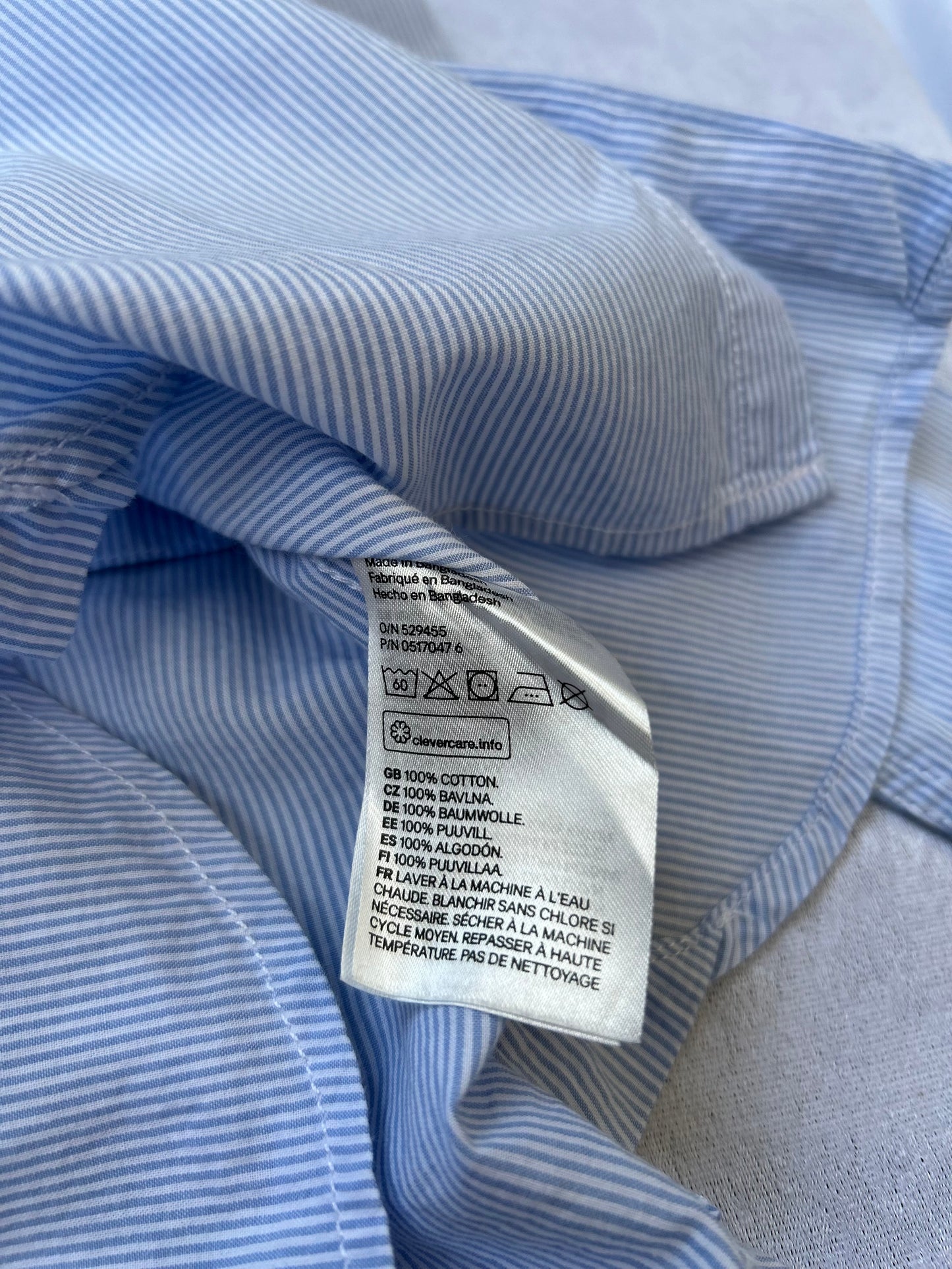 Striped Long Sleeve Shirt | H&M