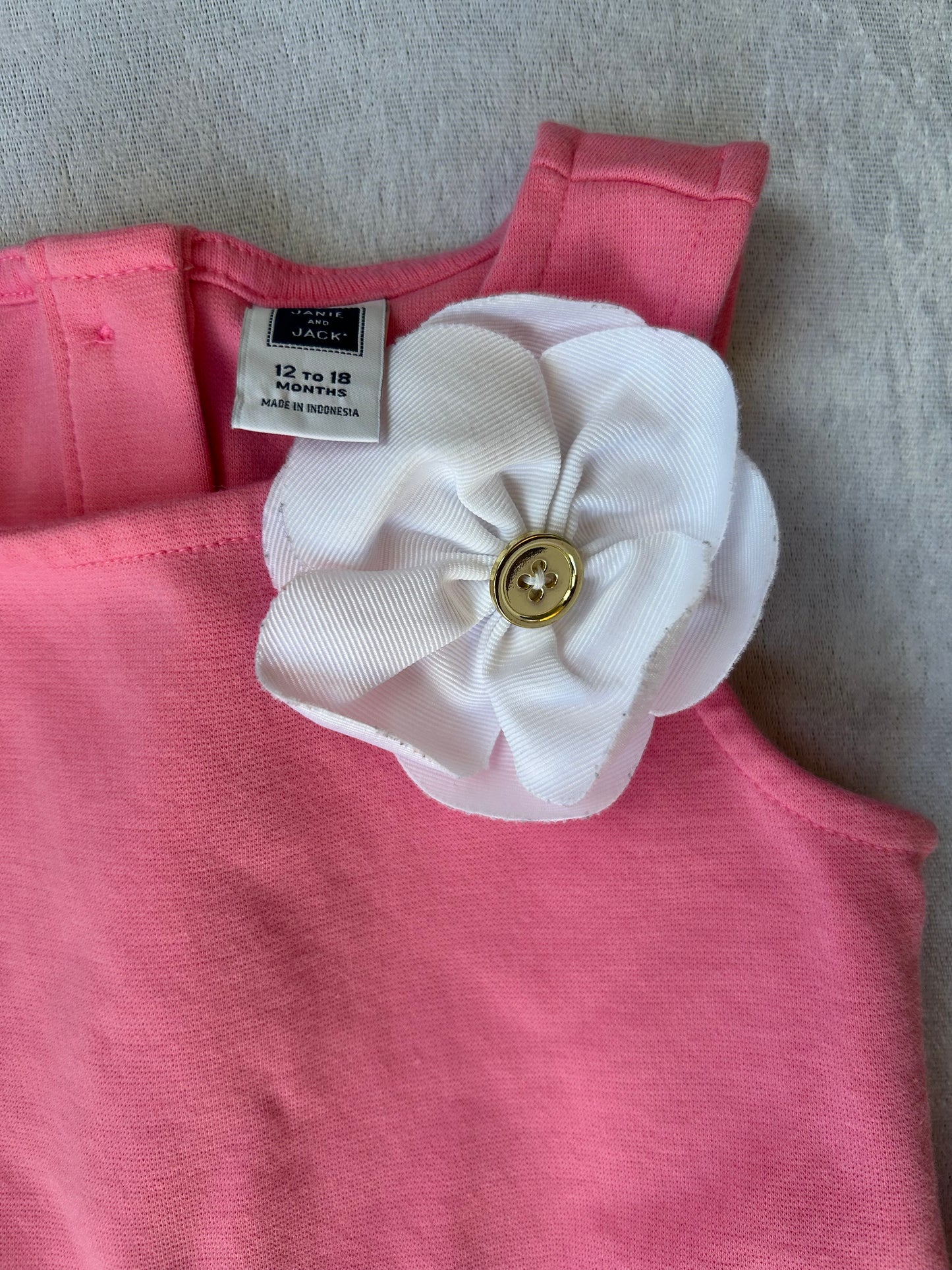 Pink & White Dress | Janie & Jack