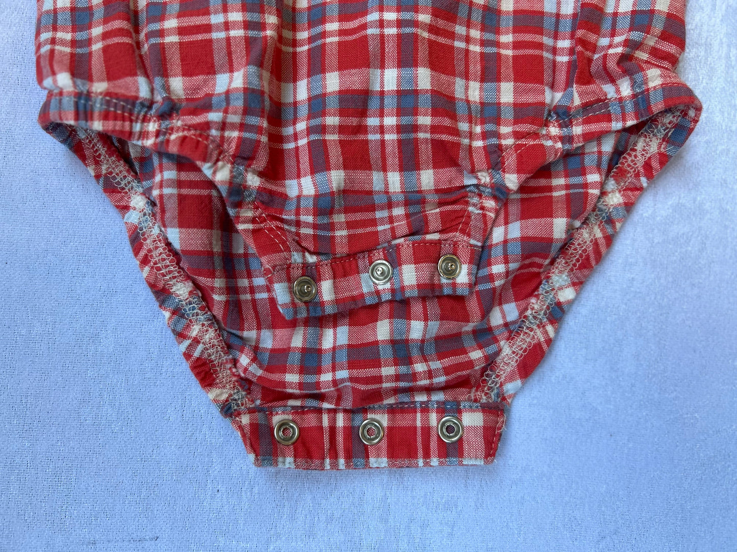 Red Plaid Button Up Shirt