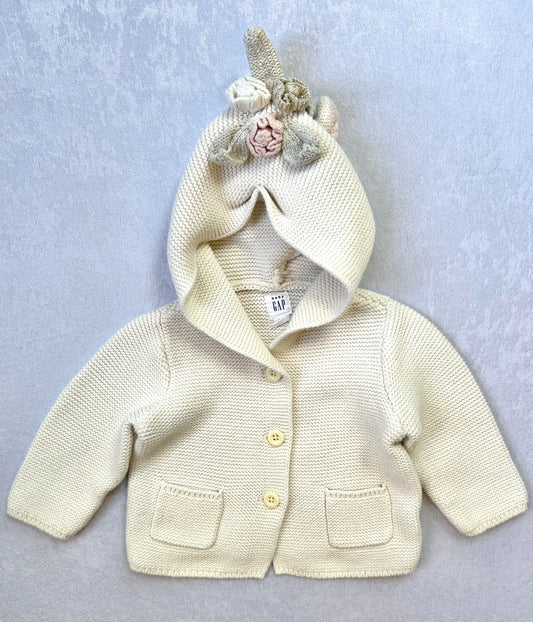 Hooded Knit Cardigan | Gap