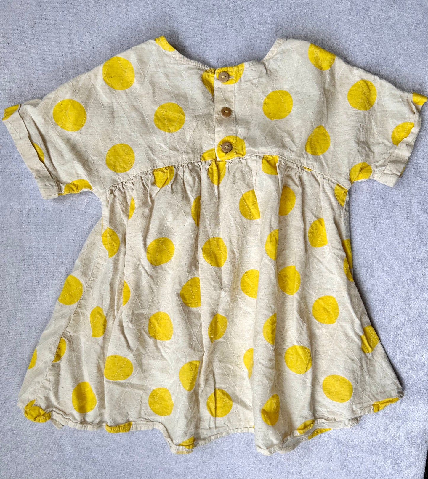 Yellow Dot Dress | Zara