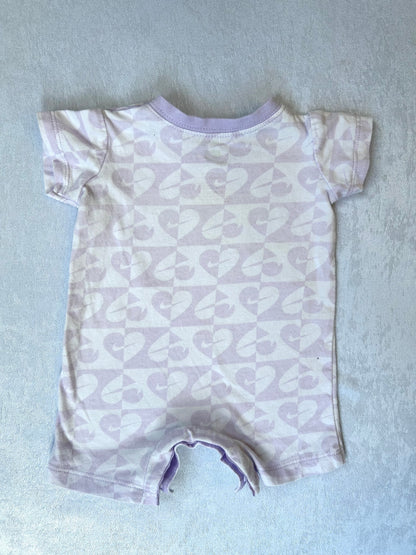 Purple Heart Shortie Romper | Nike