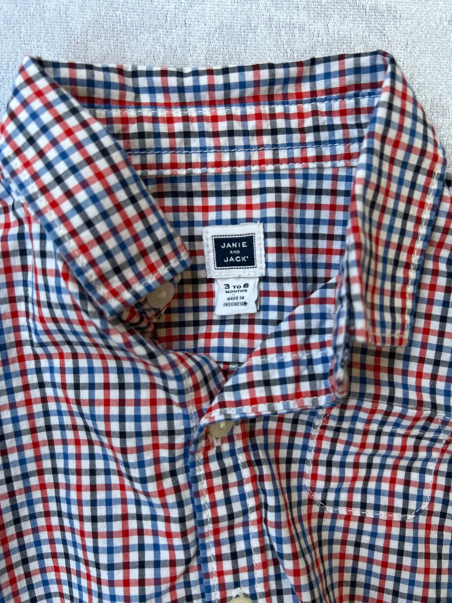 Plaid Button Up | Janie & Jack