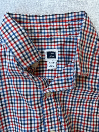 Plaid Button Up | Janie & Jack