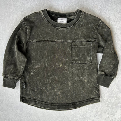 Distressed Long Sleeve Shirt | Olive + Scout