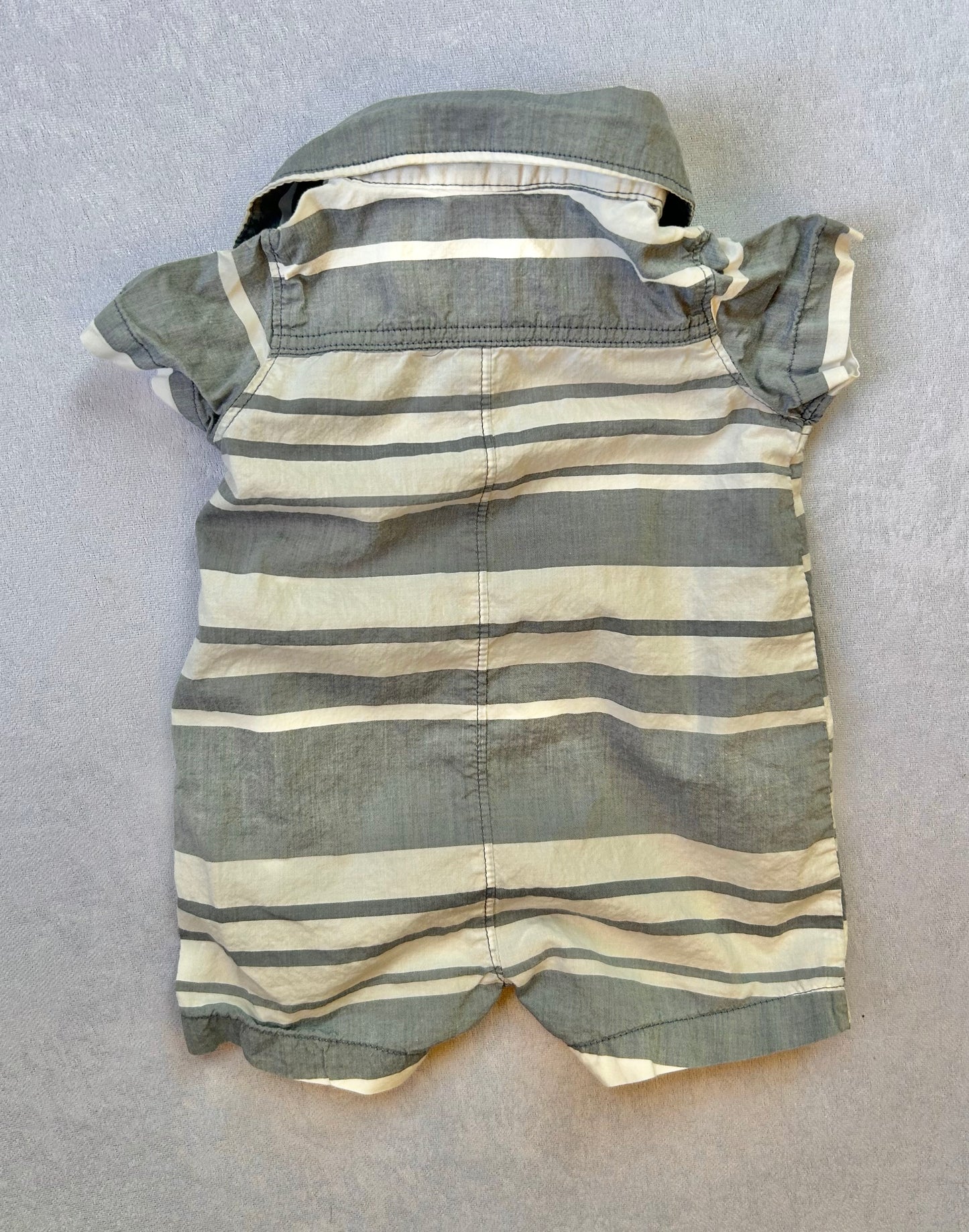 Striped Collared Romper | Carter’s