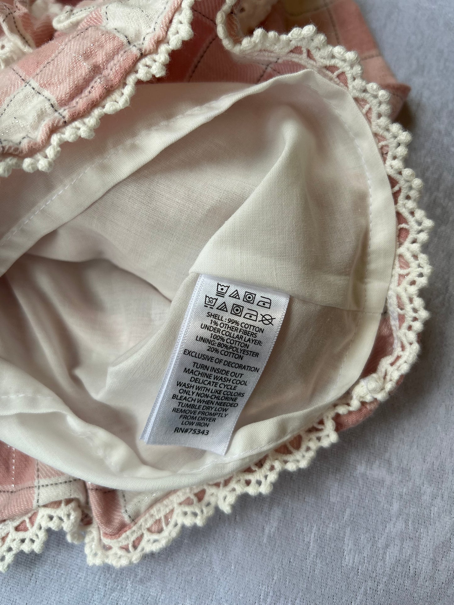 Pink Plaid Dress | Shabby Chic