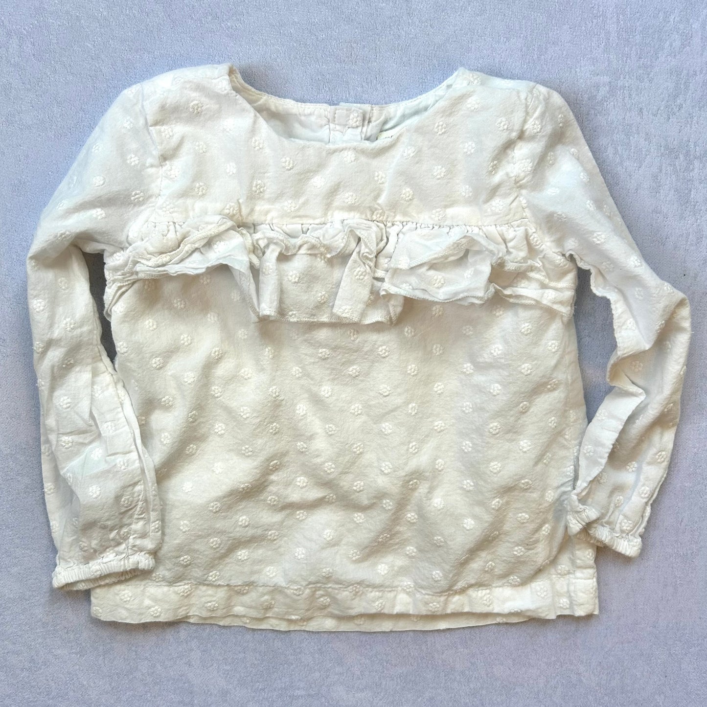 White Long Sleeve Shirt | Gymboree