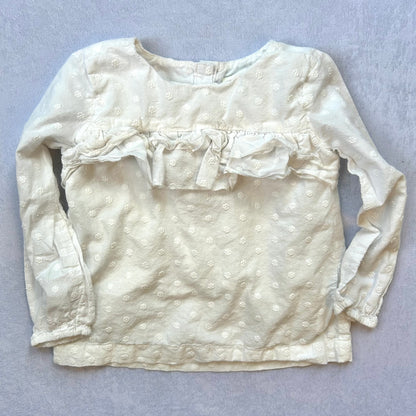 White Long Sleeve Shirt | Gymboree