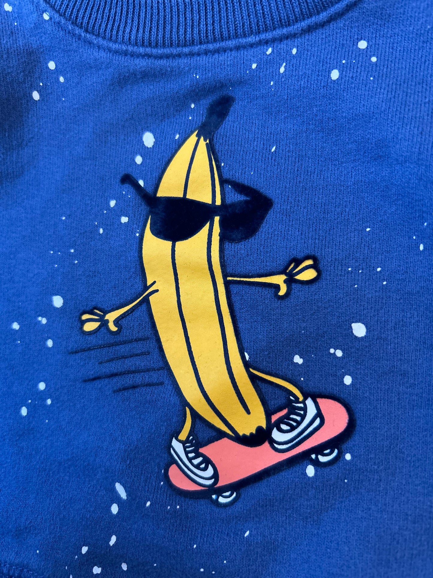 Skateboard Banana Crew Neck Sweatshirt