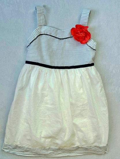 White and Blue Striped Dress | Janie & Jack