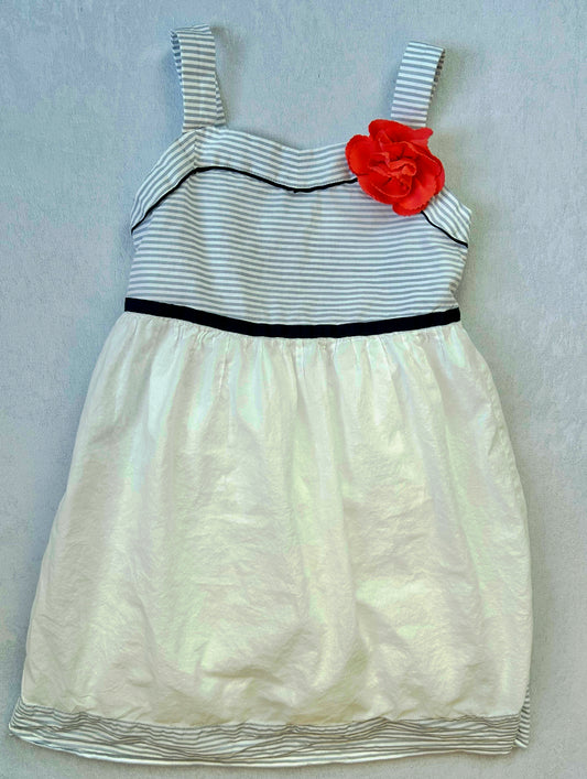 White and Blue Striped Dress | Janie & Jack