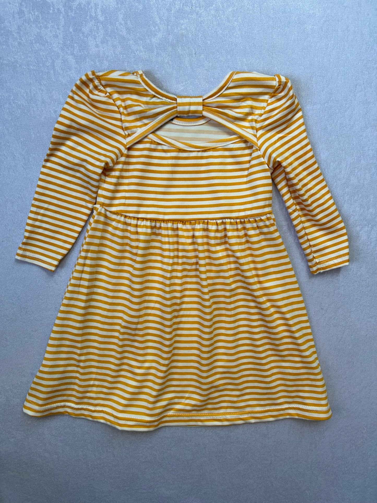 Yellow Striped Dress | Picapino